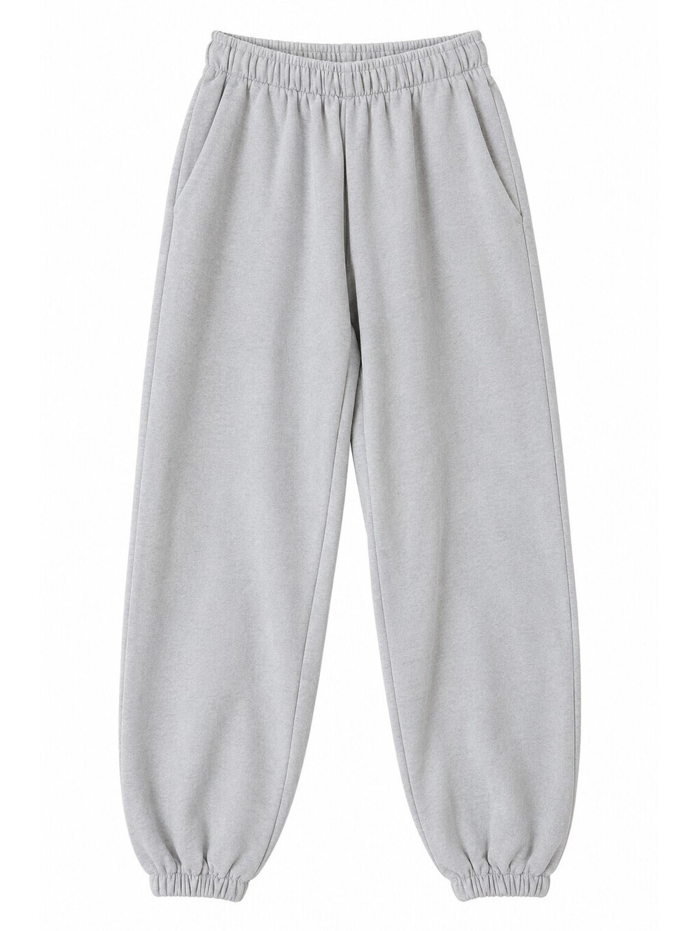 Brandy Melville Gray 100% Cotton Made in Italy Sweatpants Joggers